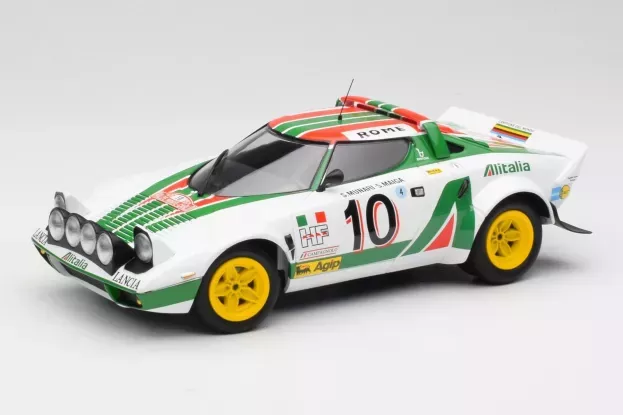 Minichamps Lancia Stratos Hf Alitalia N 10 Winner Rally Montecarlo 1976 S.munari S.maiga 1:18 155761710